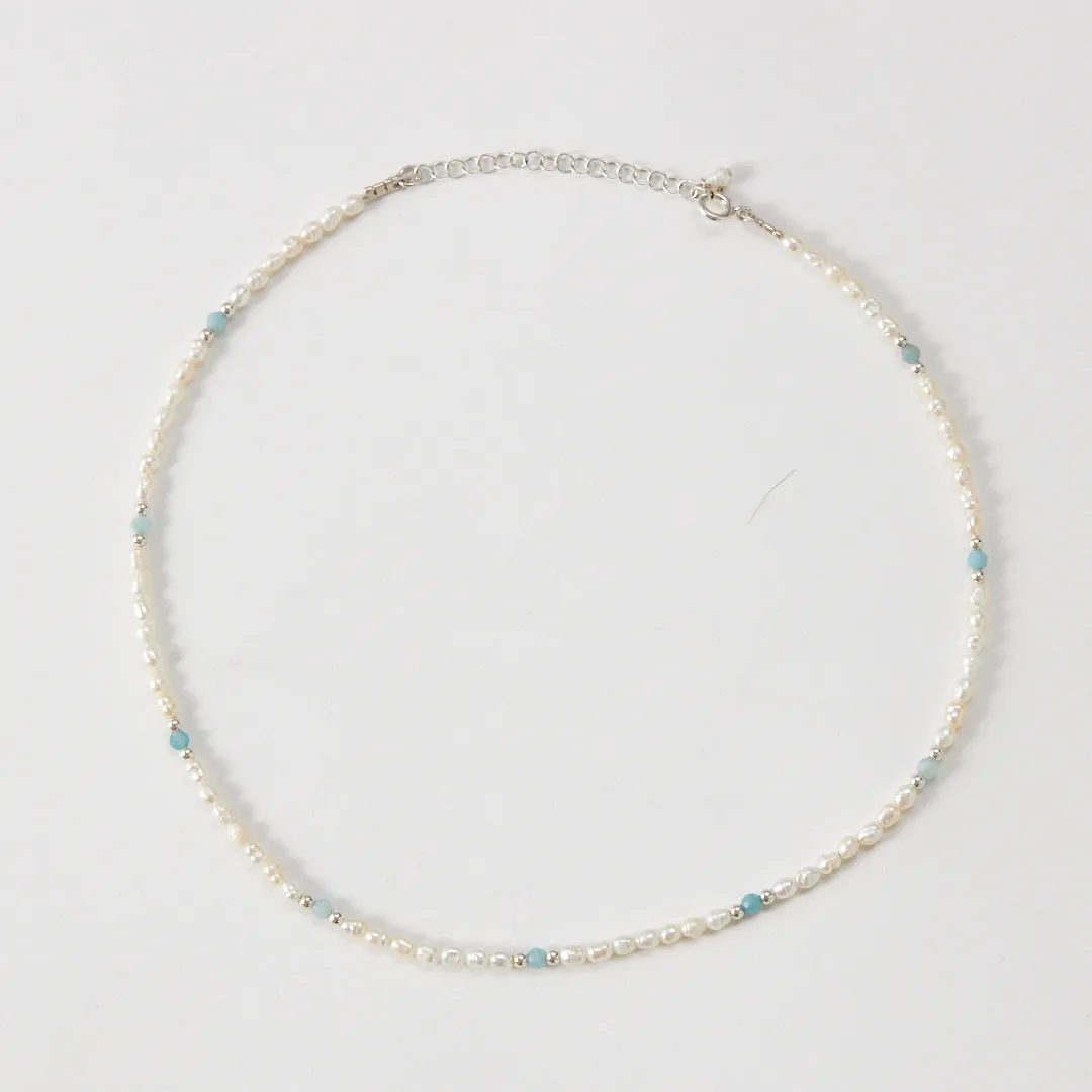 AMY SILVER NECKLACE