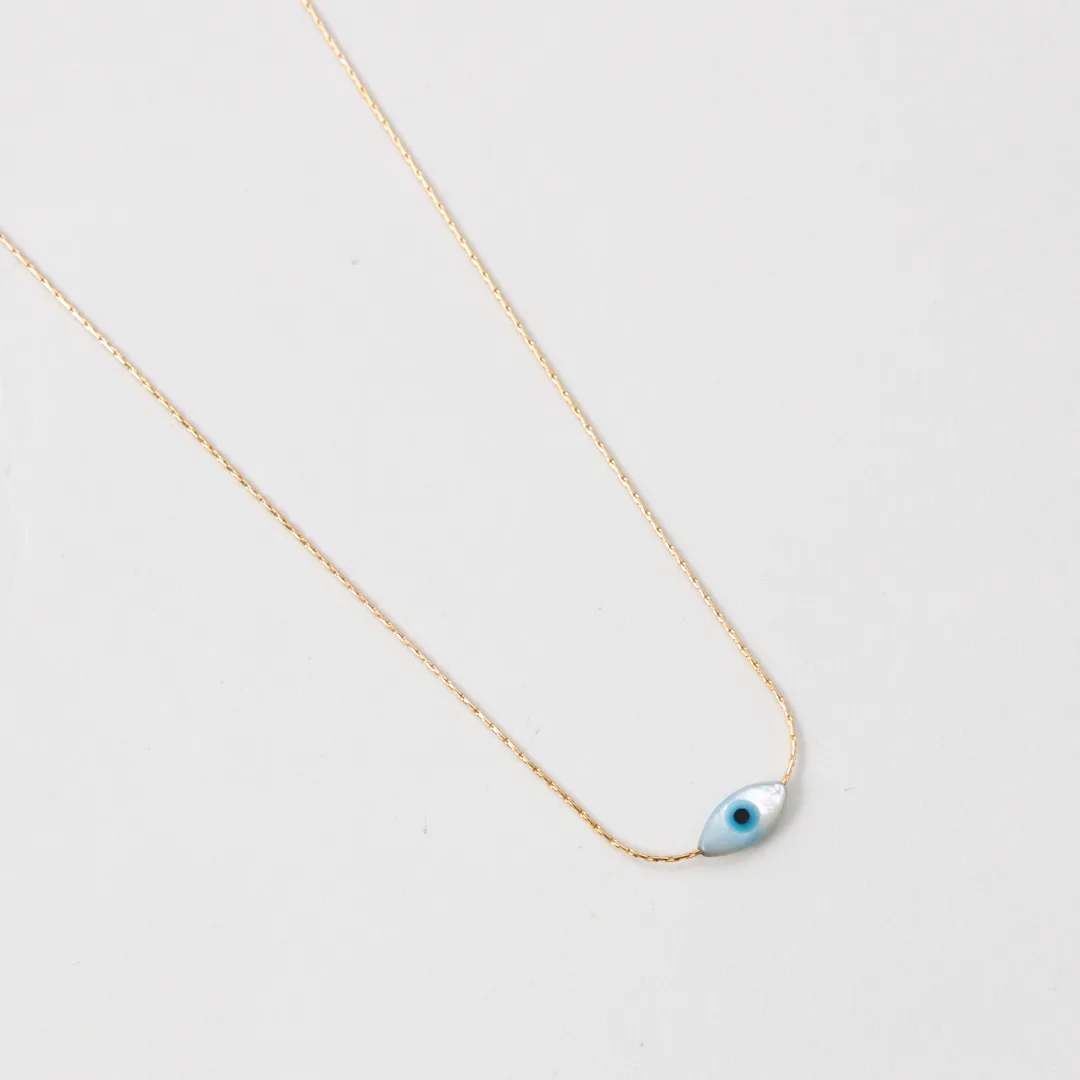 EYE GOLD NECKLACE