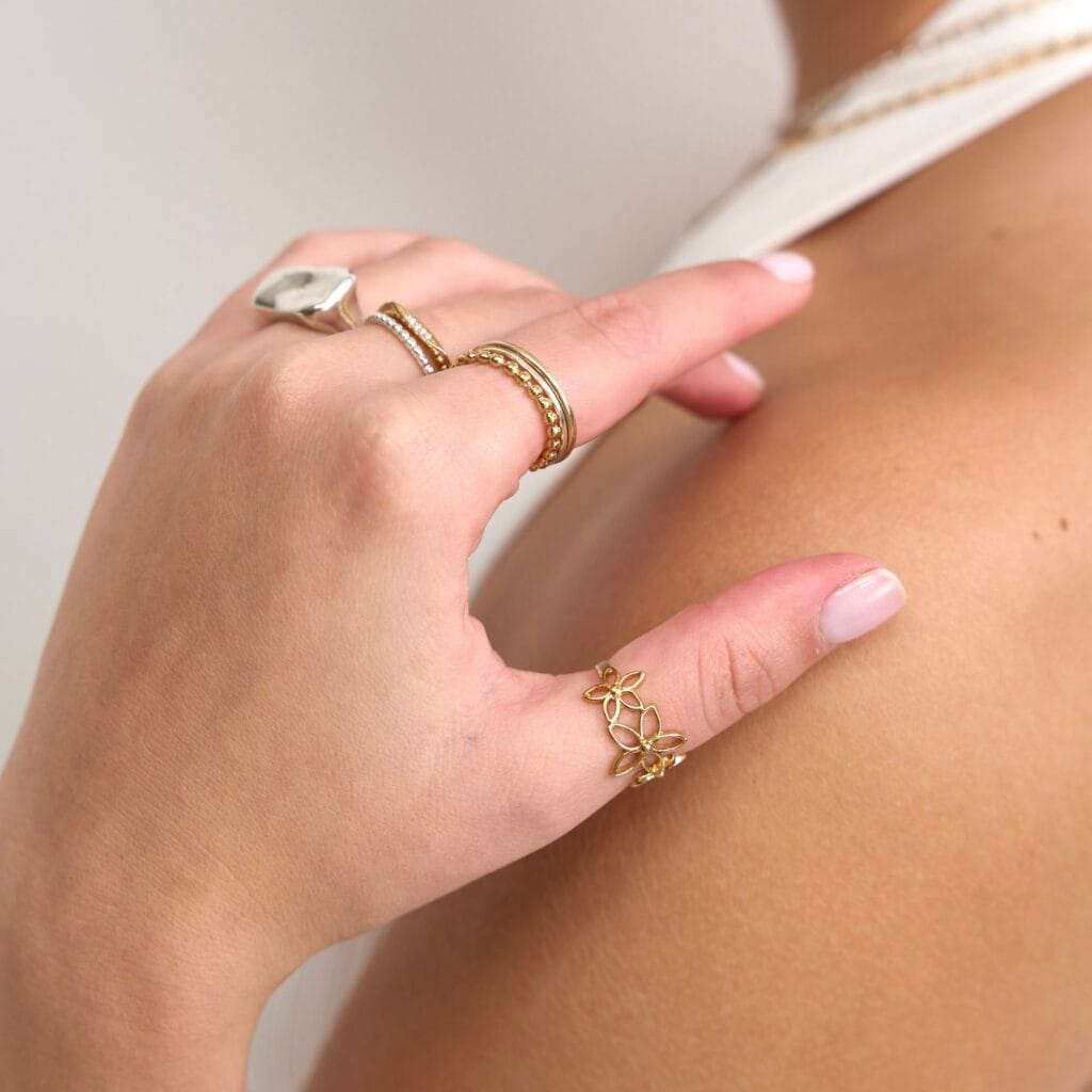FLORA GOLD RING