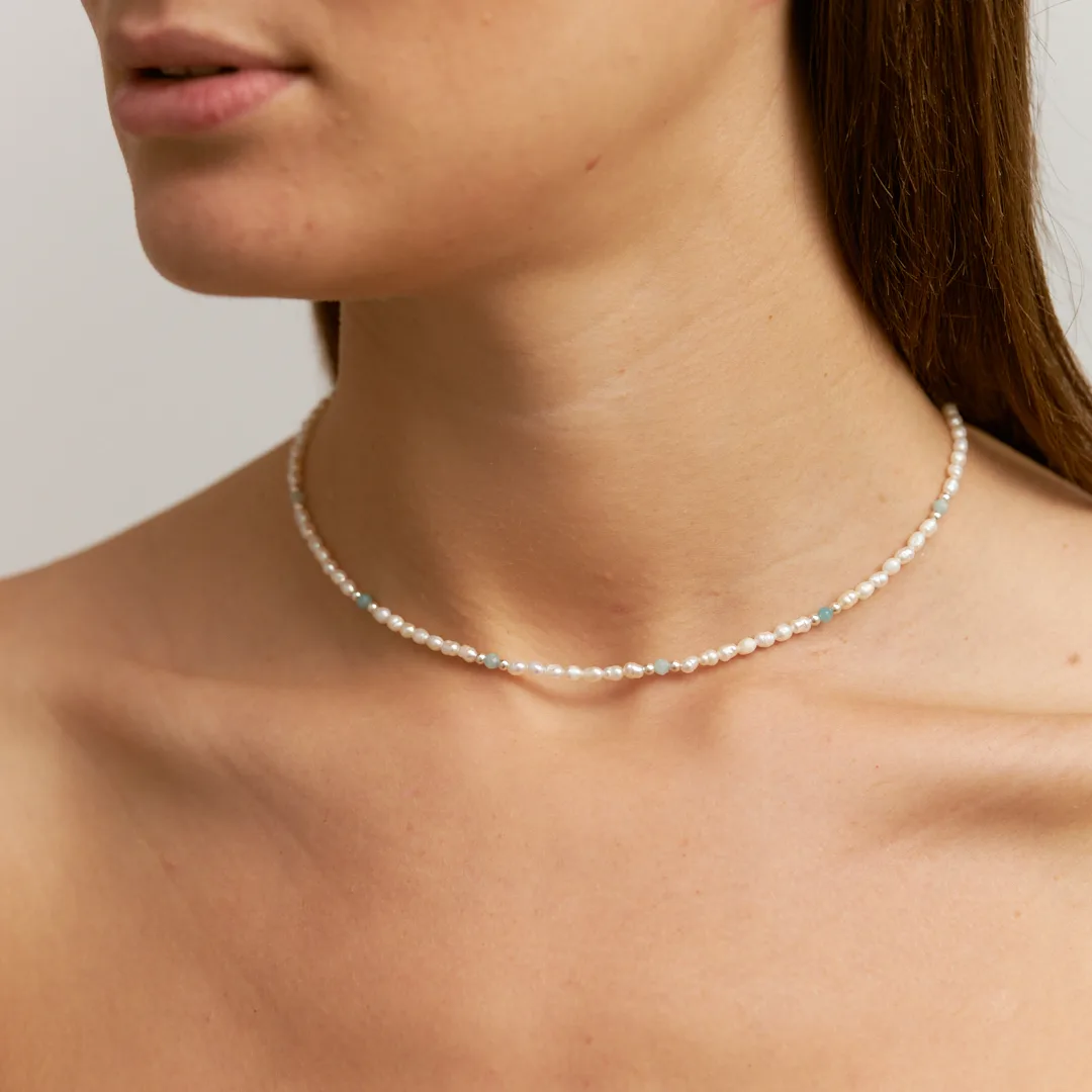 AMY SILVER NECKLACE