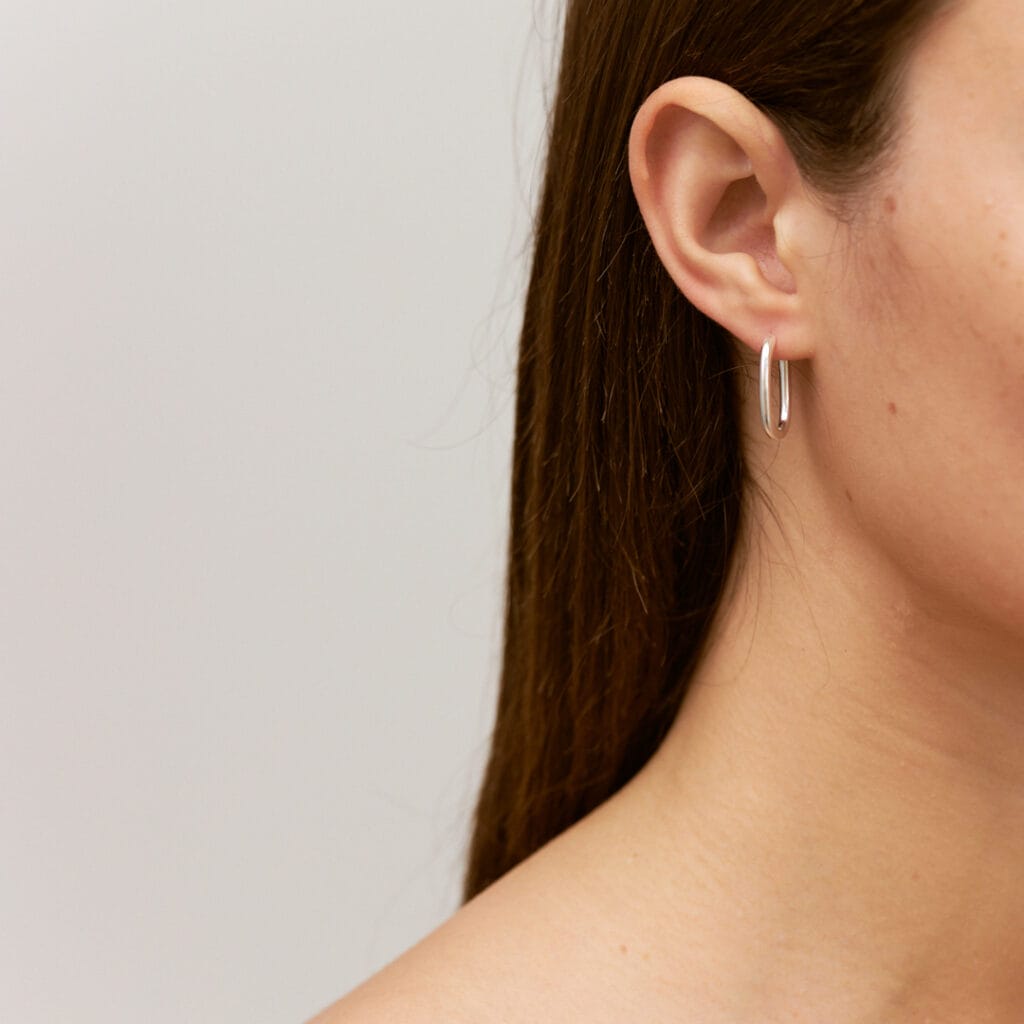 HAILEY SILVER EARRINGS