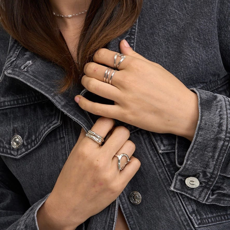 CHLOE SILVER RING