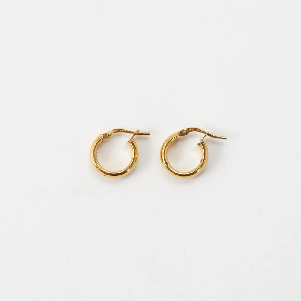EDEN GOLD HOOPS