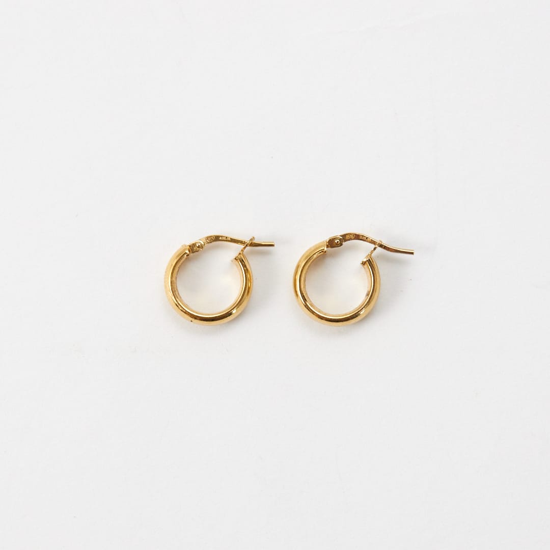 EDEN GOLD HOOPS