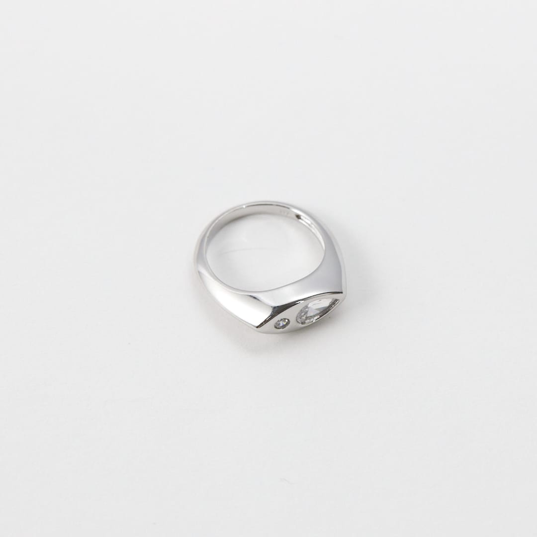 MICHELLE SILVER RING