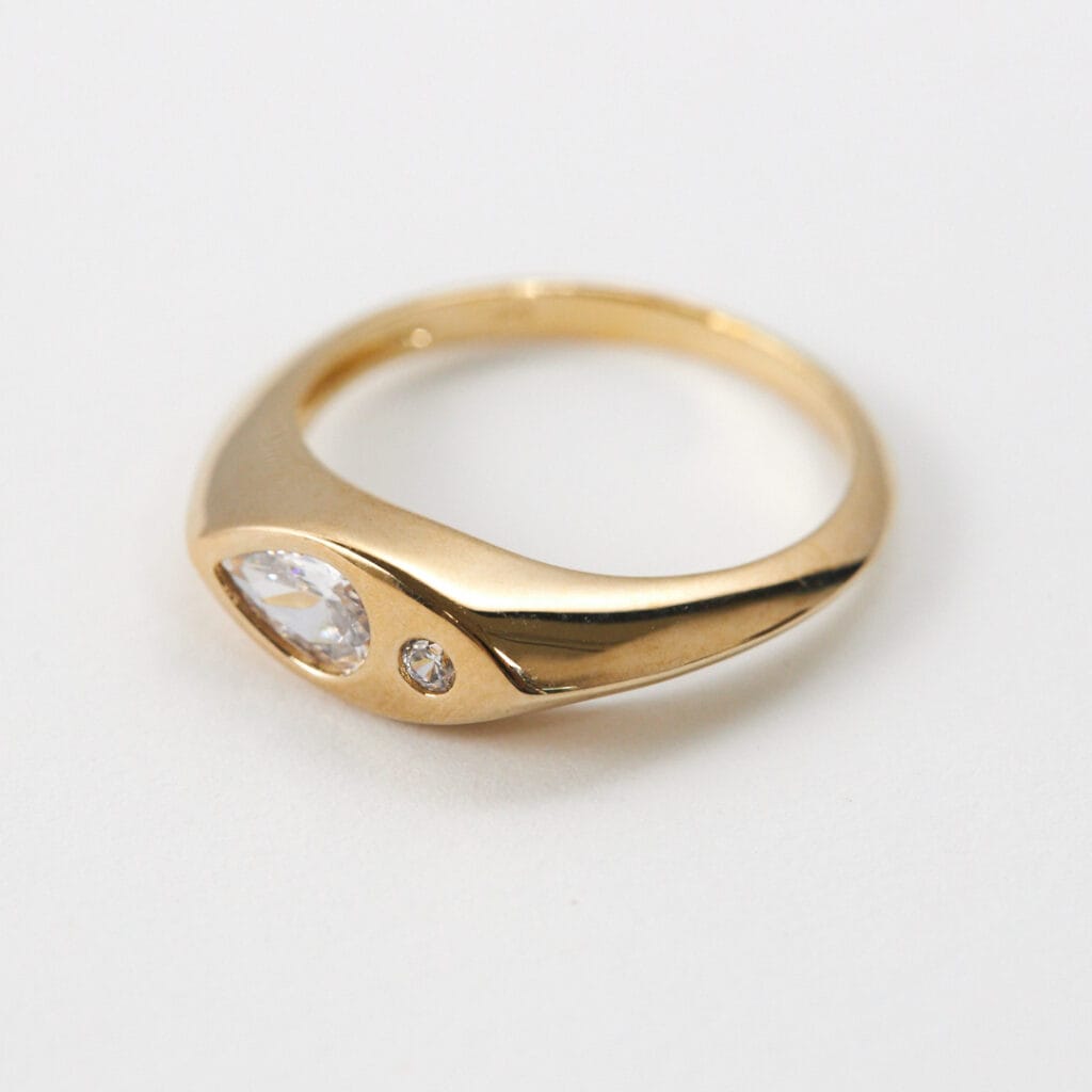 MICHELLE GOLD RING