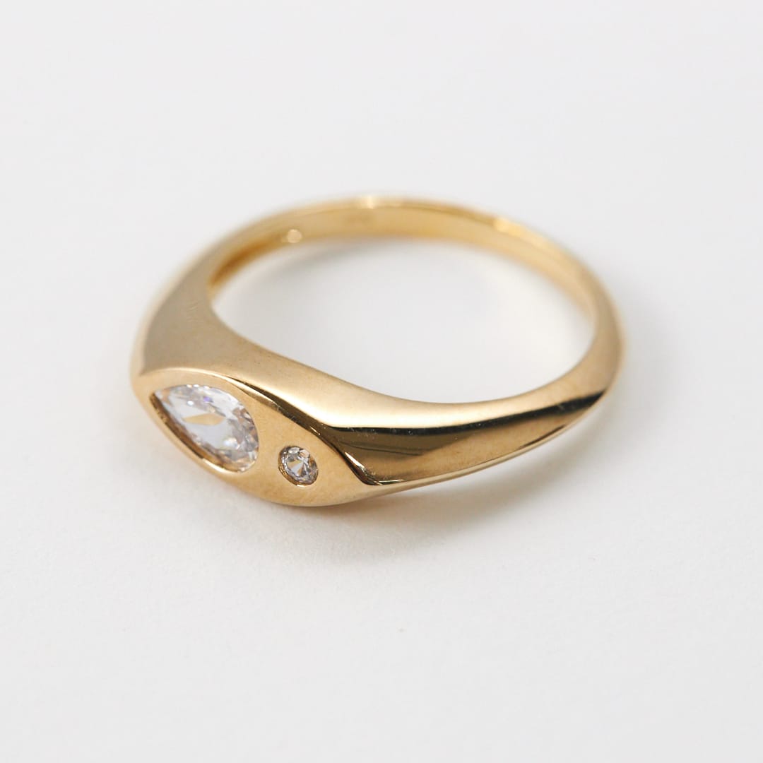MICHELLE GOLD RING