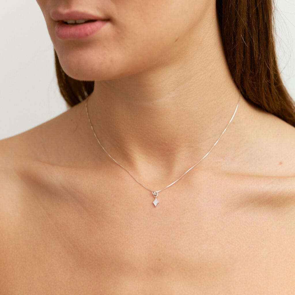 DAFFI SILVER NECKLACE