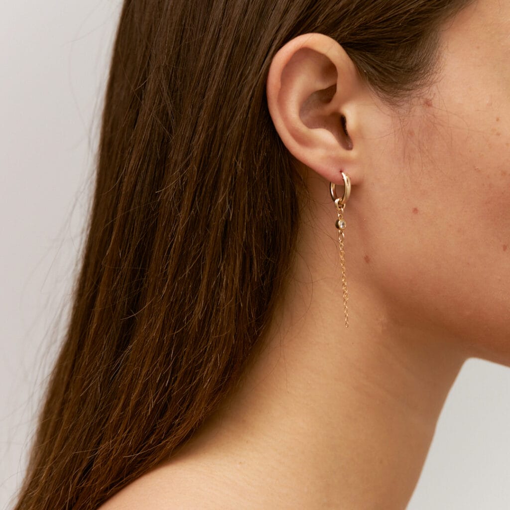 NICOLE GOLD EARRINGS