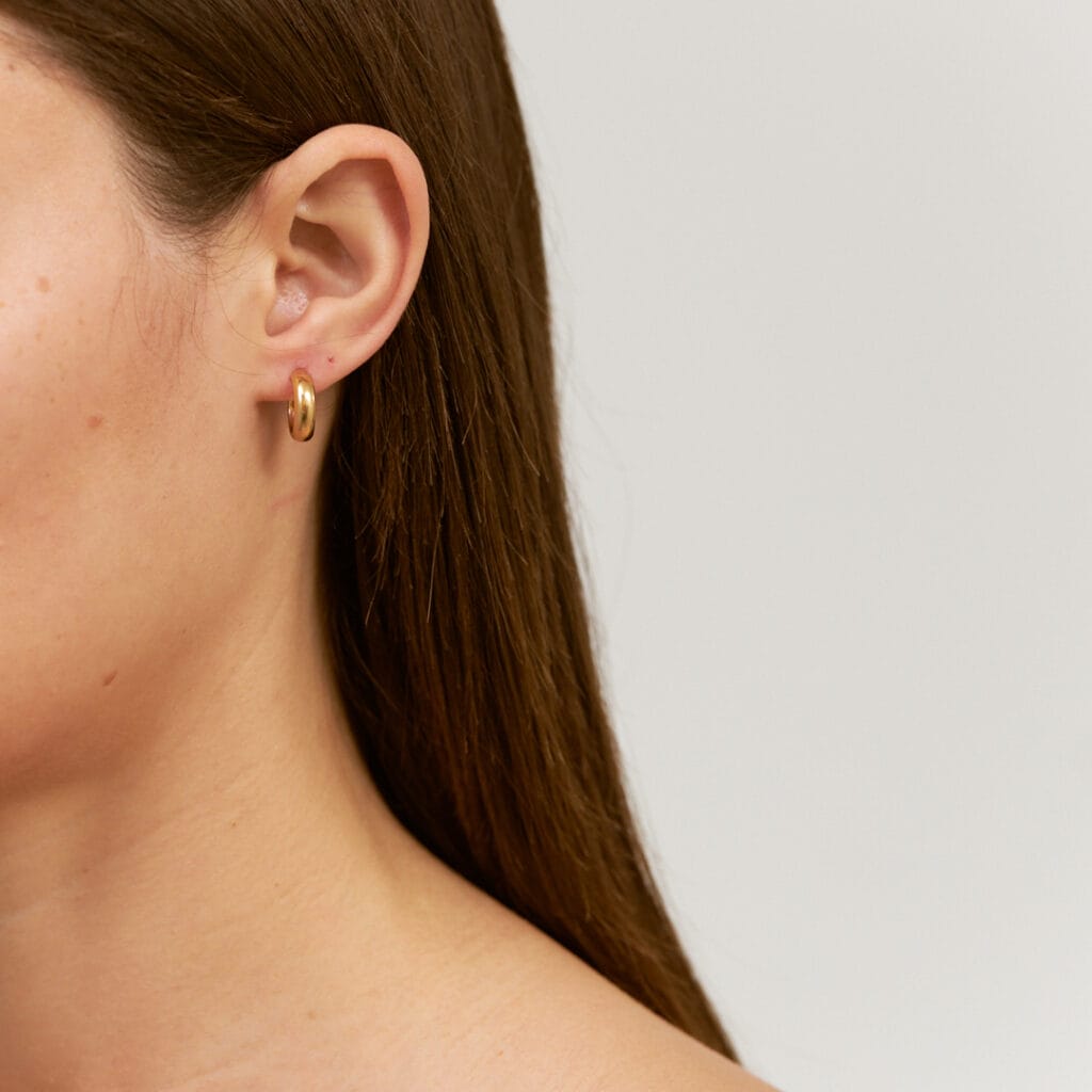 EDEN GOLD HOOPS