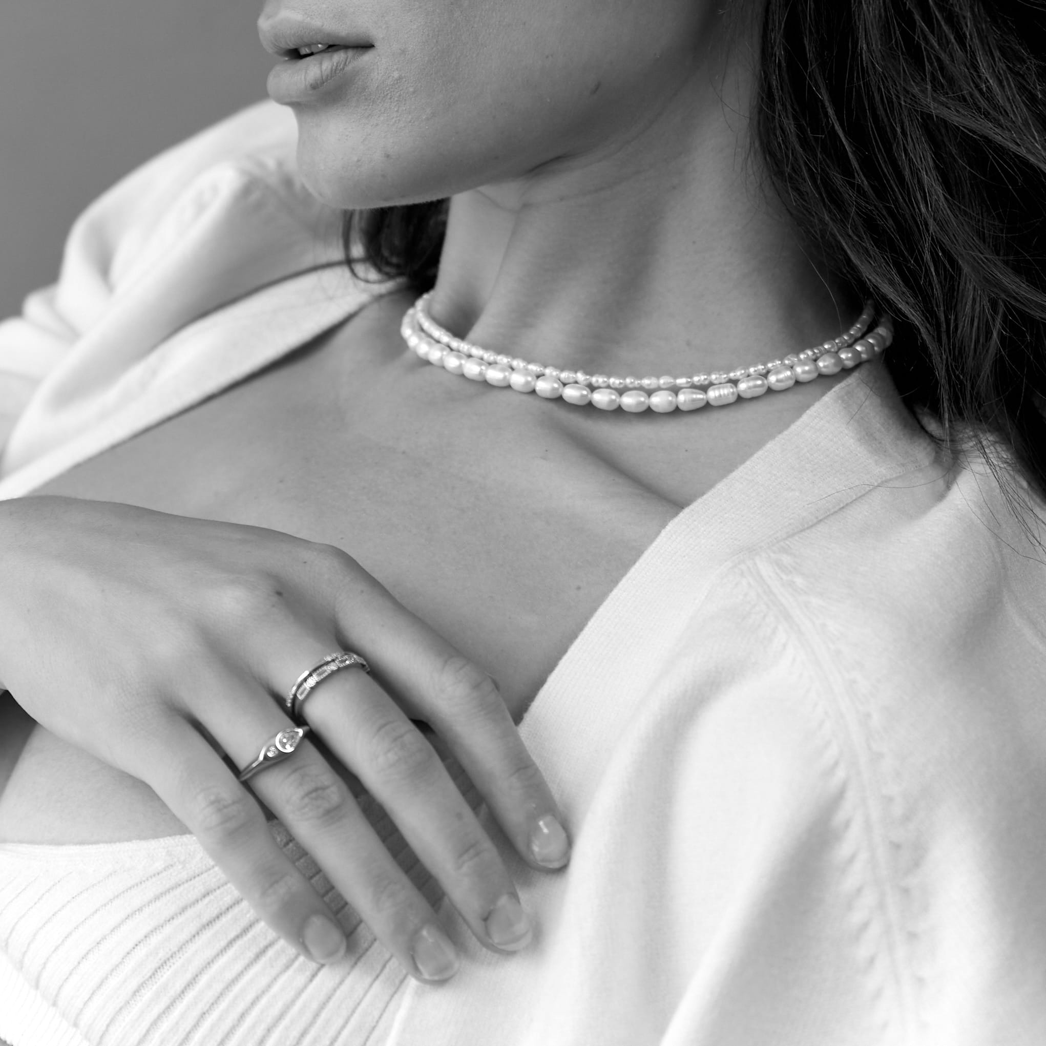 MICHELLE SILVER RING