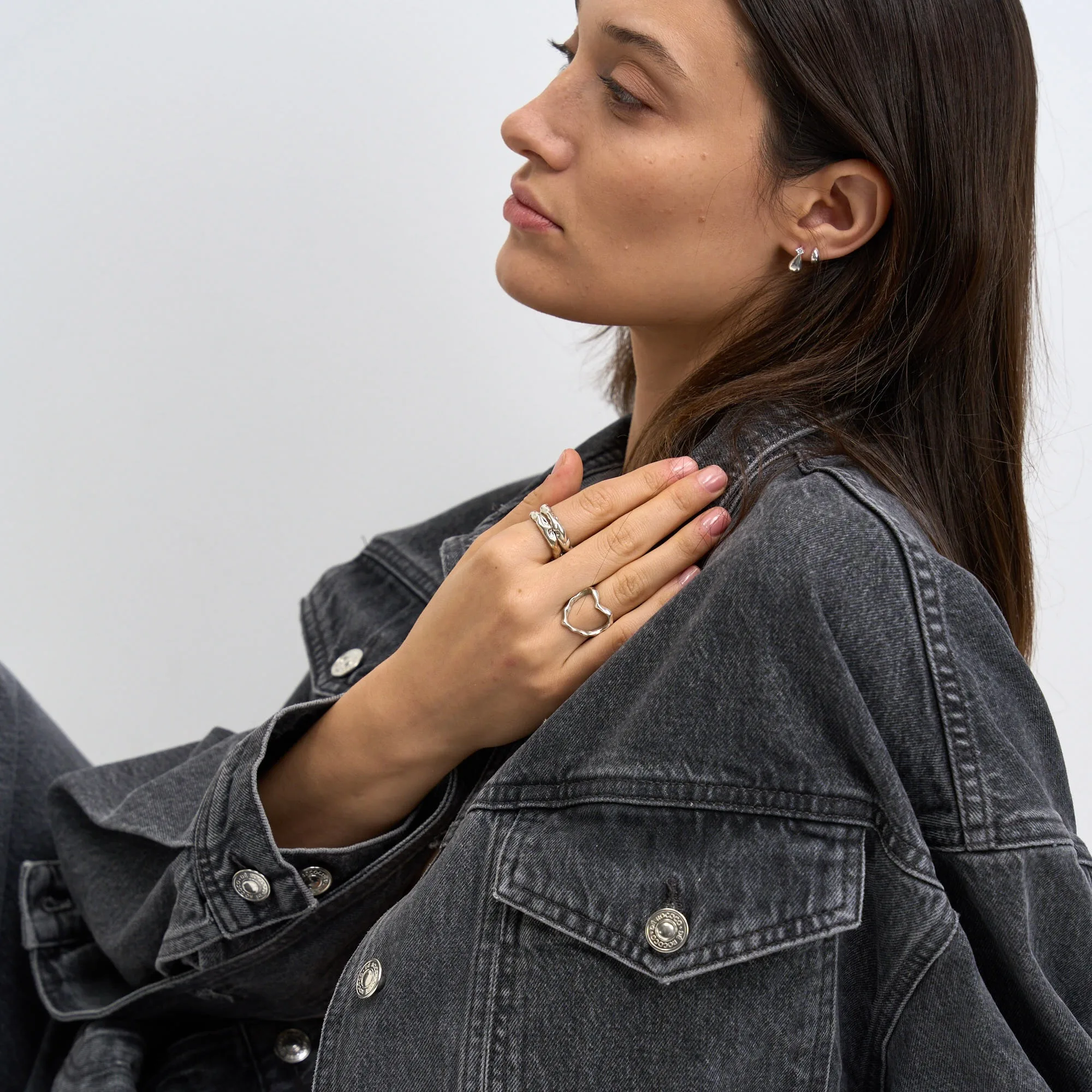 LOVE SILVER RING