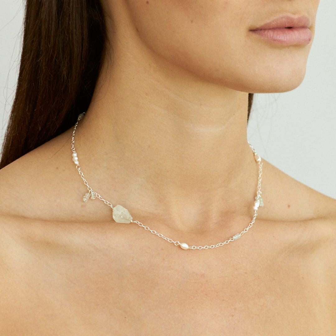 MARINE SILVER NECKLACE