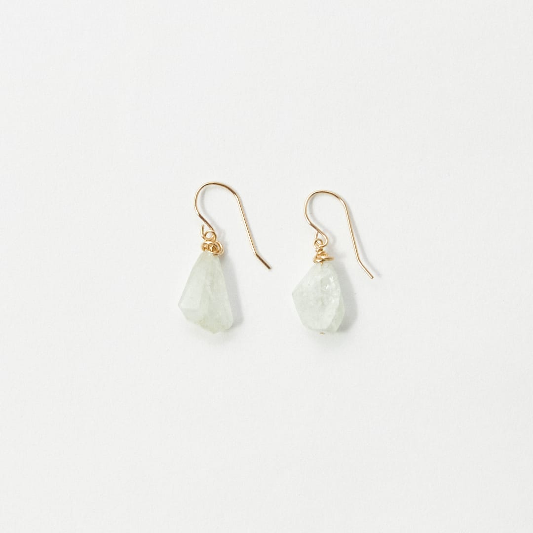 AQUA GOLD EARRINGS