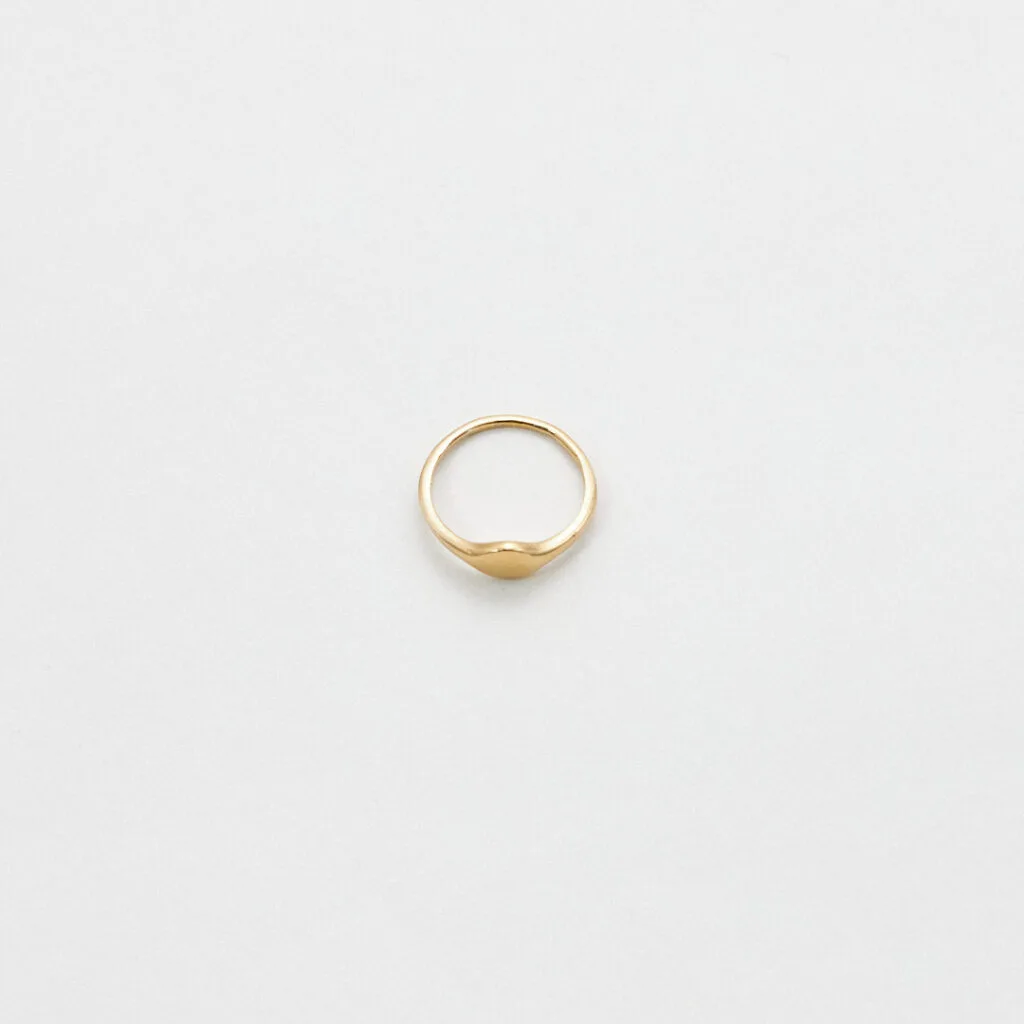 MINI SEAL GOLD RING