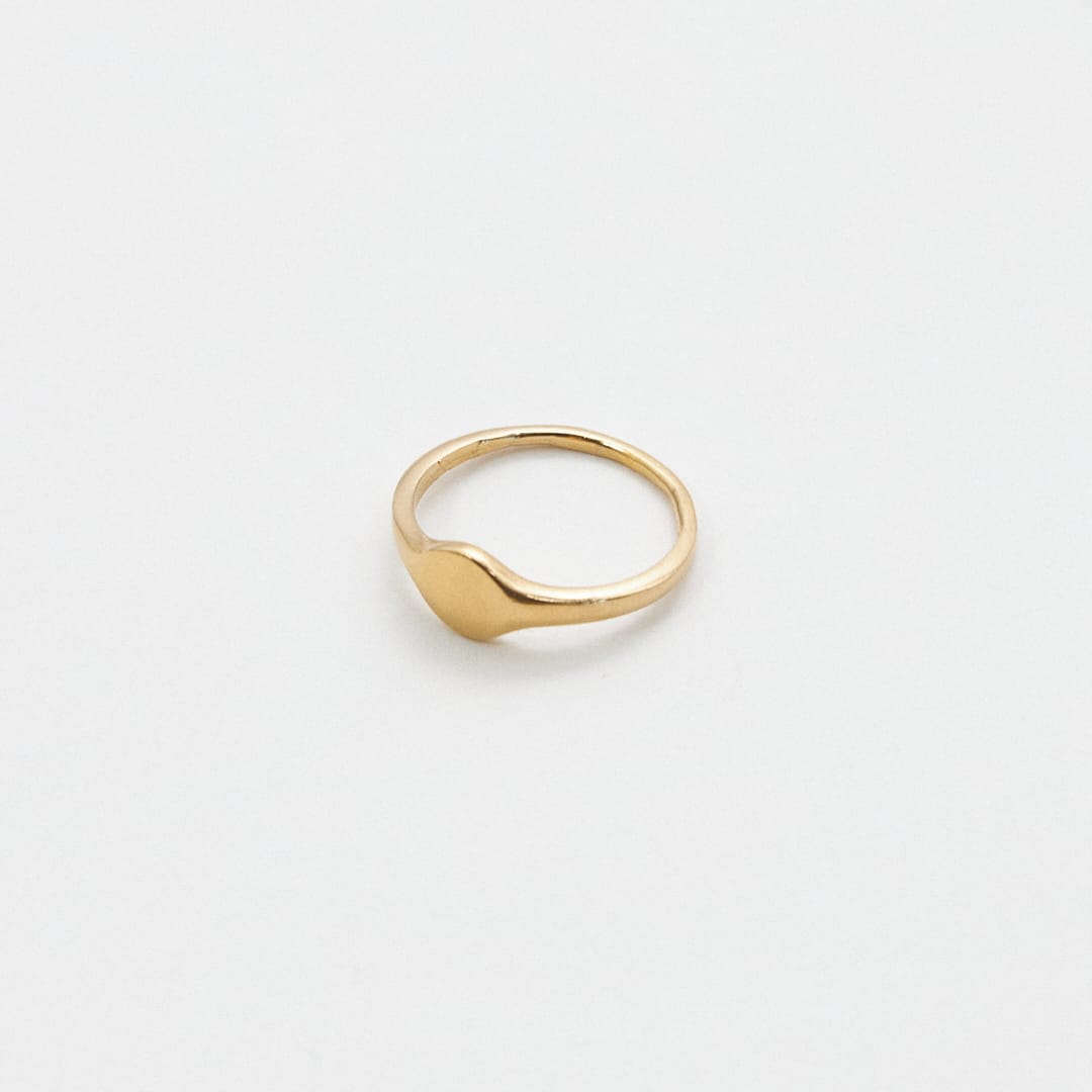 MINI SEAL GOLD RING