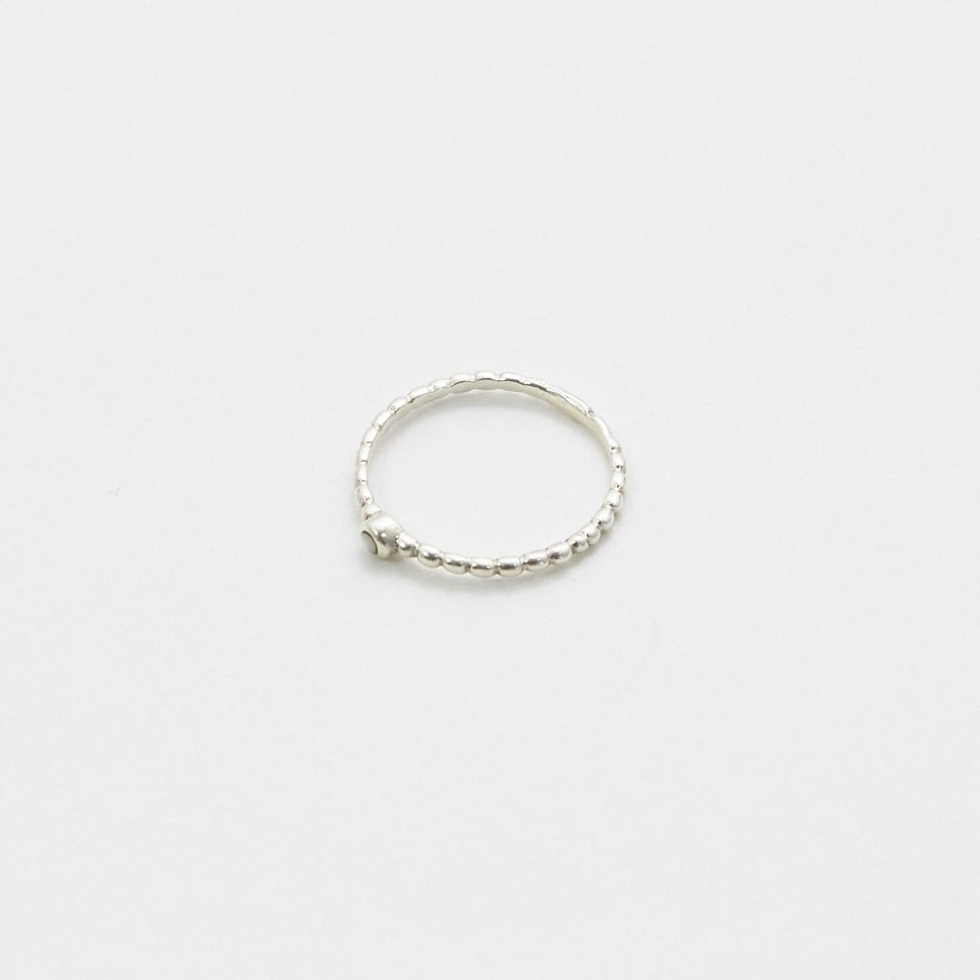 STONE SILVER RING