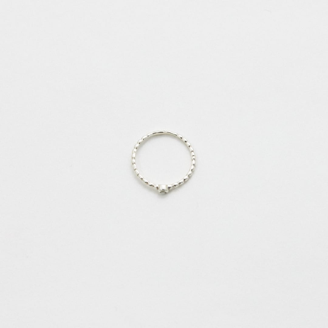 STONE SILVER RING