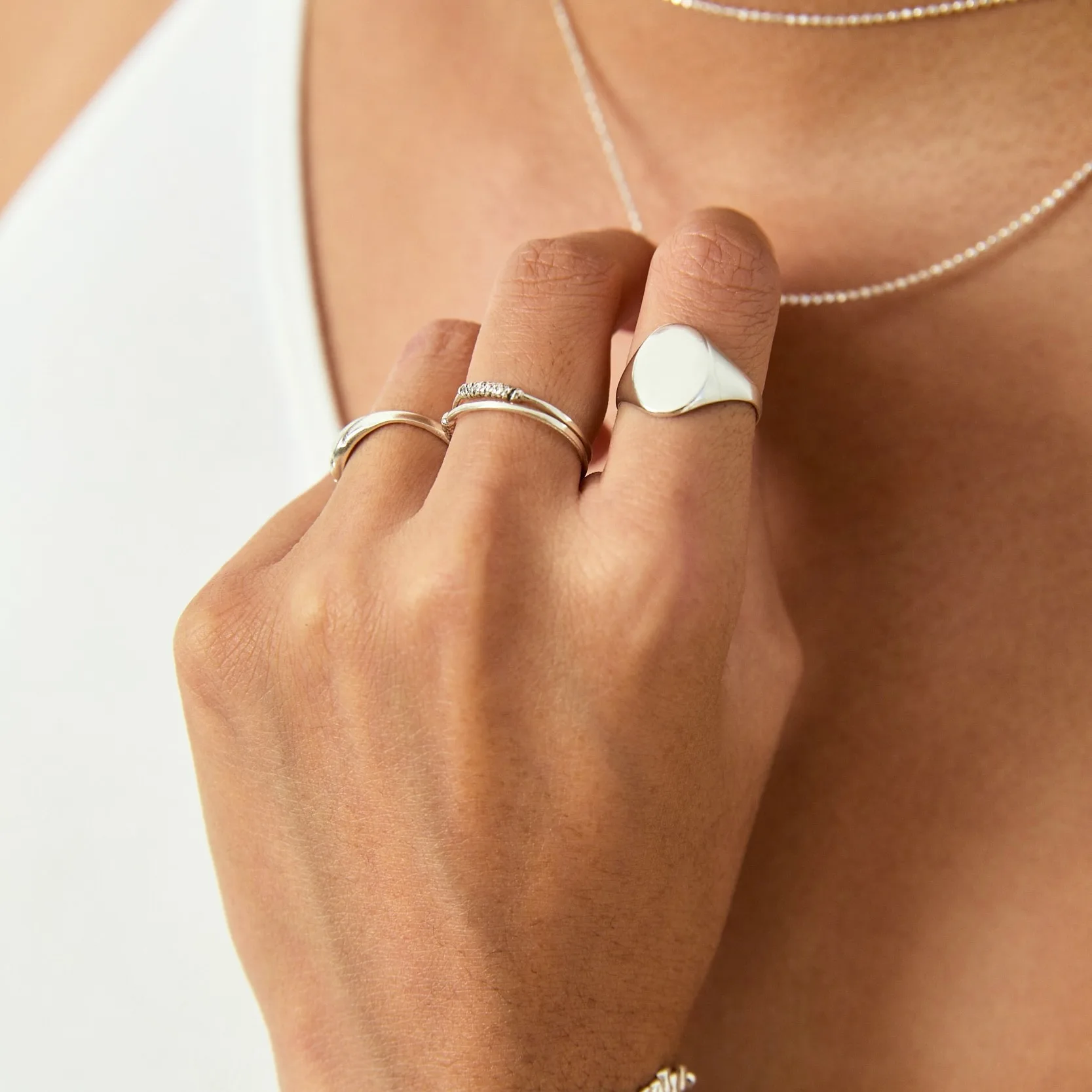 NETTA SILVER RING