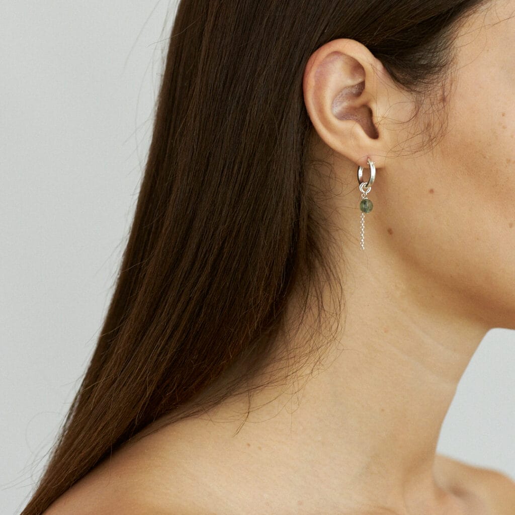 DELTA SILVER EARRINGS