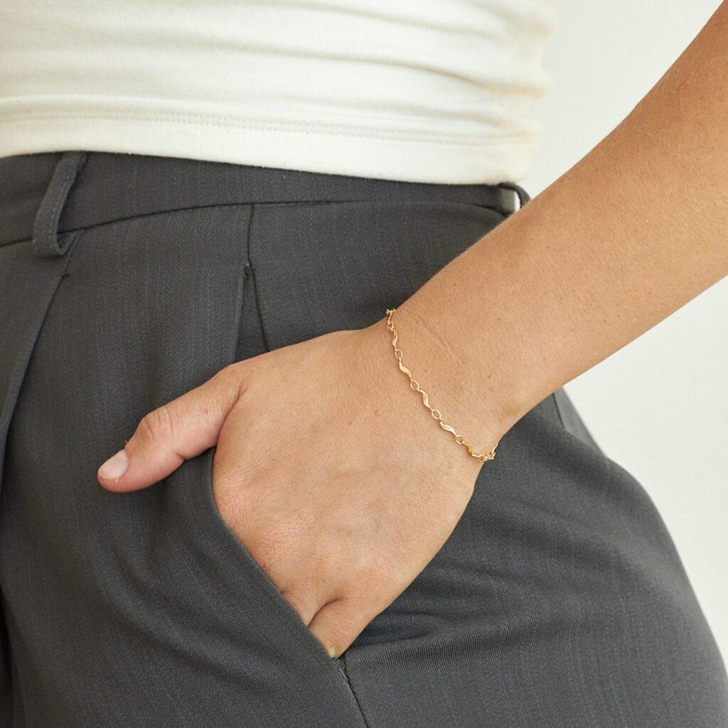 TWISTER GOLD BRACELET