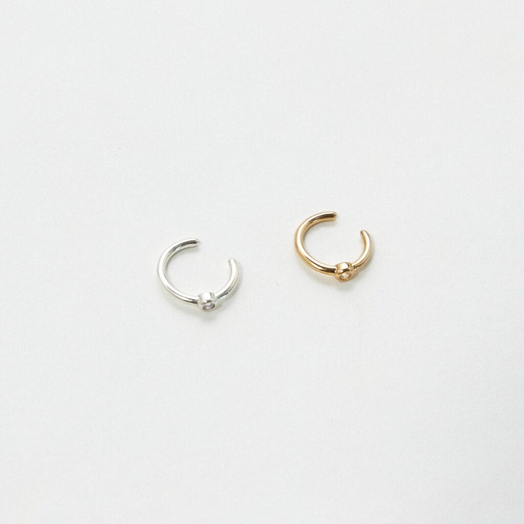 DON HELIX CLIP-ON EARRING