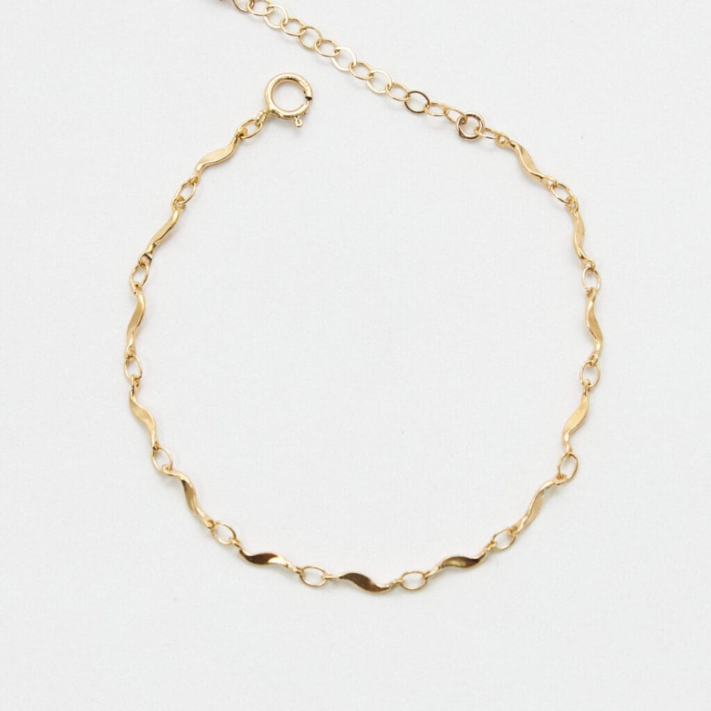 TWISTER GOLD BRACELET