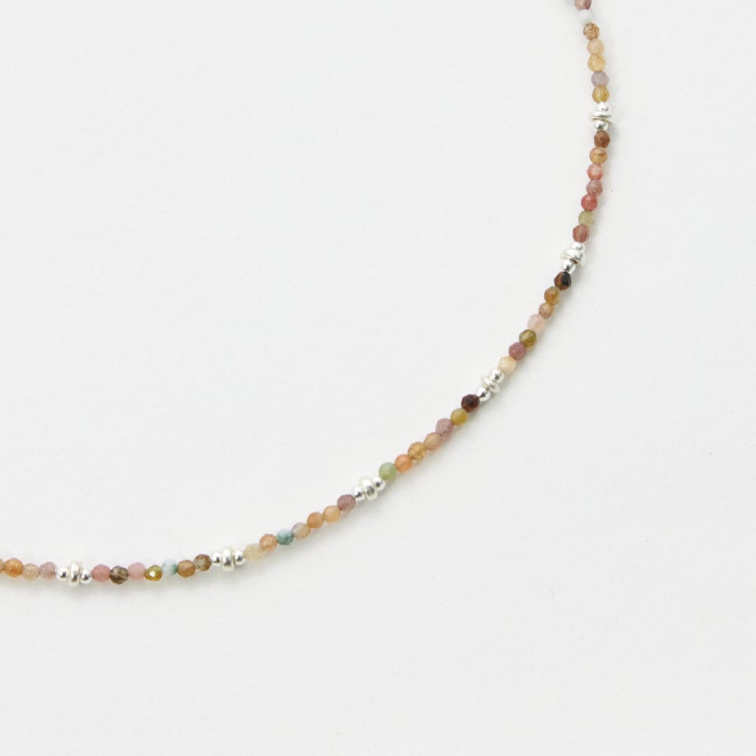 OPAL SILVER NECKLAC