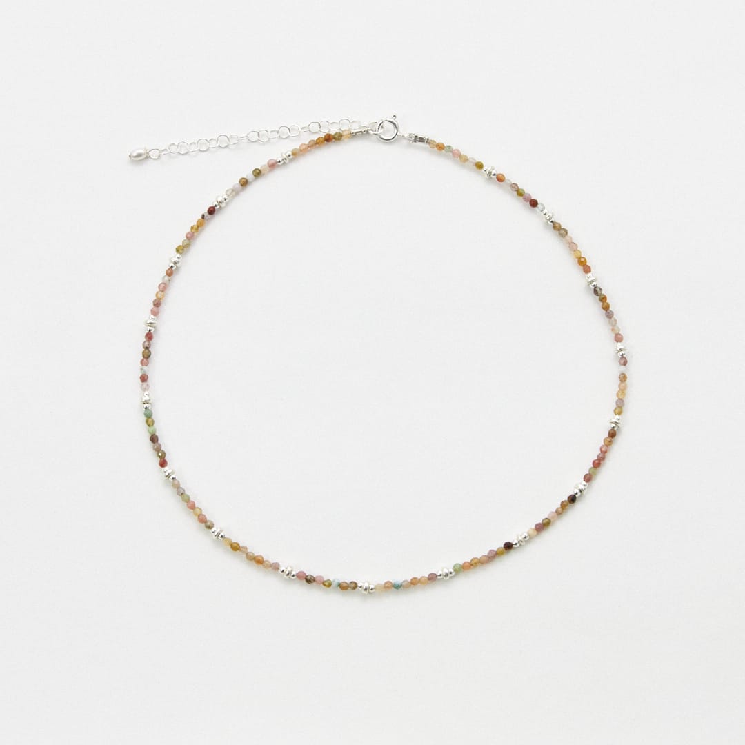 OPAL SILVER NECKLAC