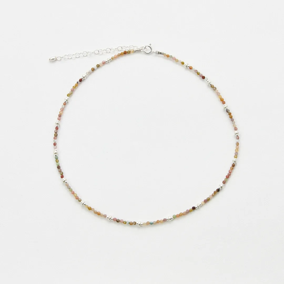 OPAL SILVER NECKLAC
