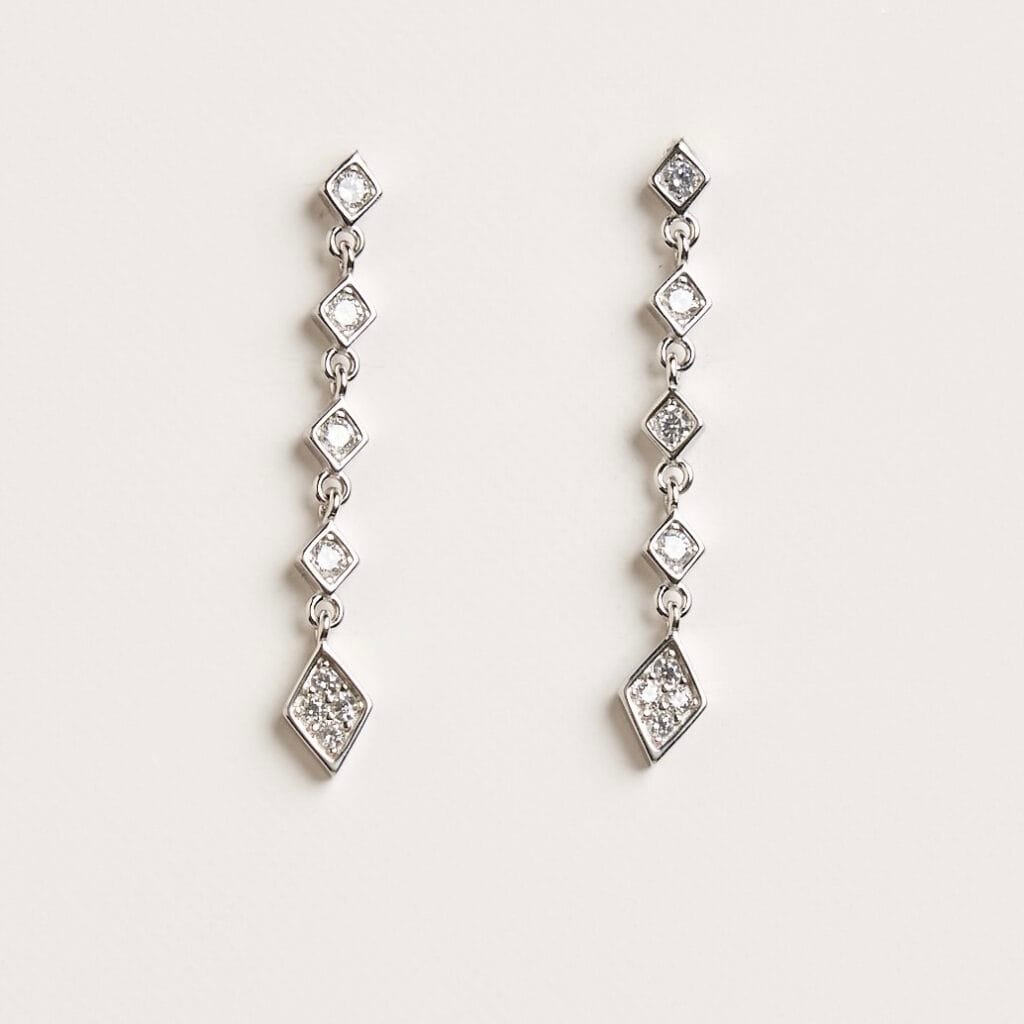 MADISON SILVER EARRINGS