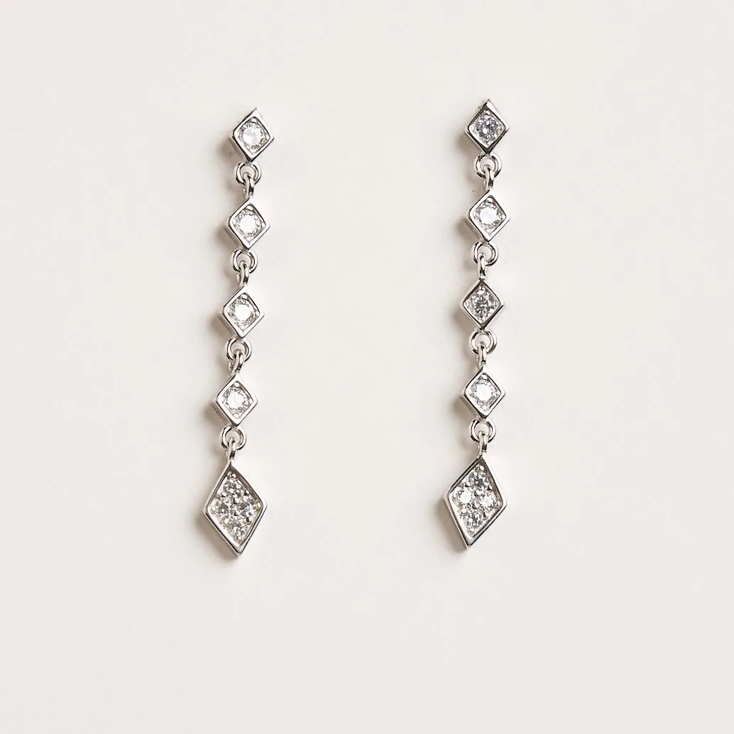 MADISON SILVER EARRINGS