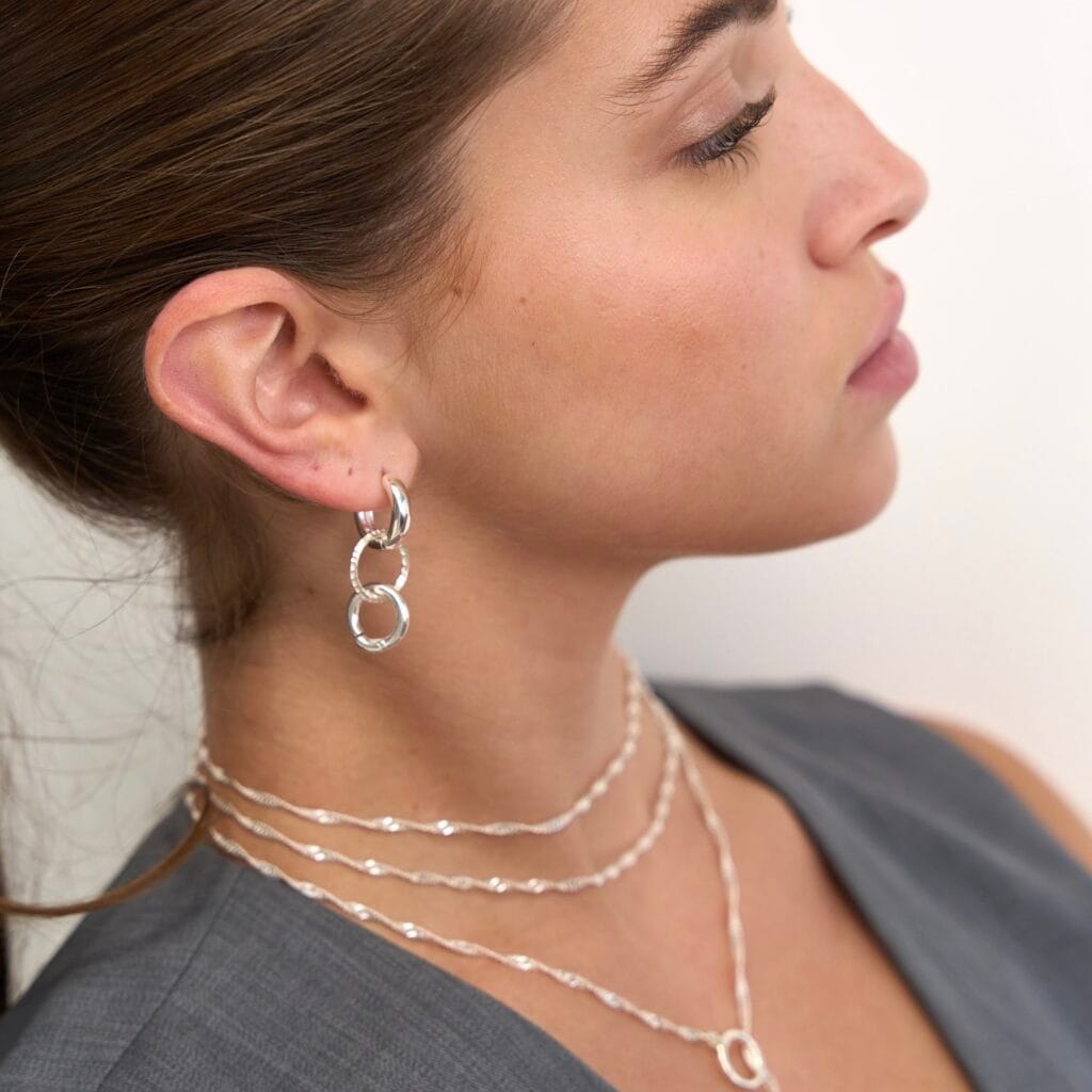 ZARA SILVER EARRINGS