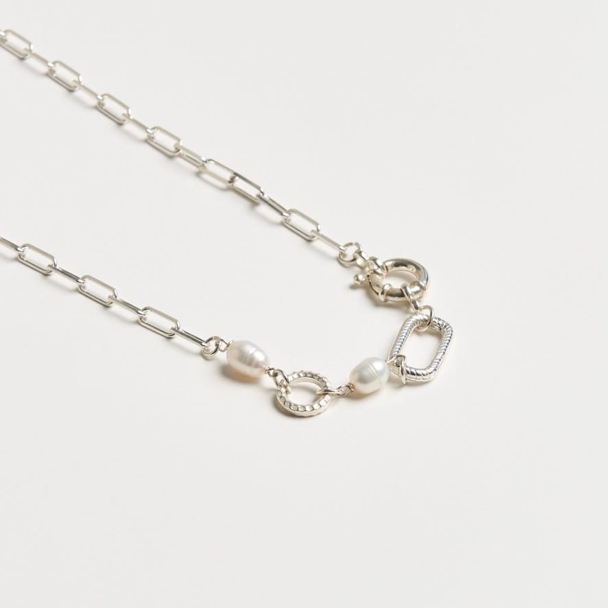 LUCY SILVER NECKLACE