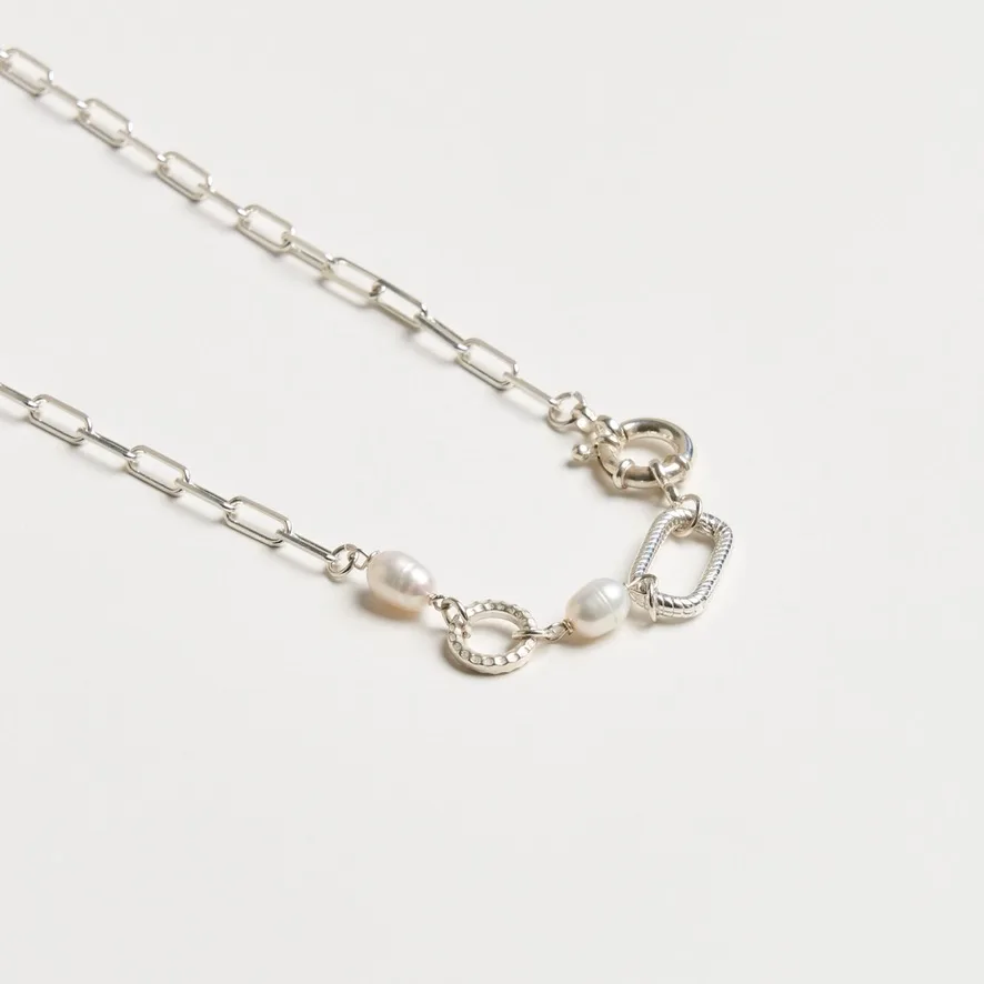LUCY SILVER NECKLACE