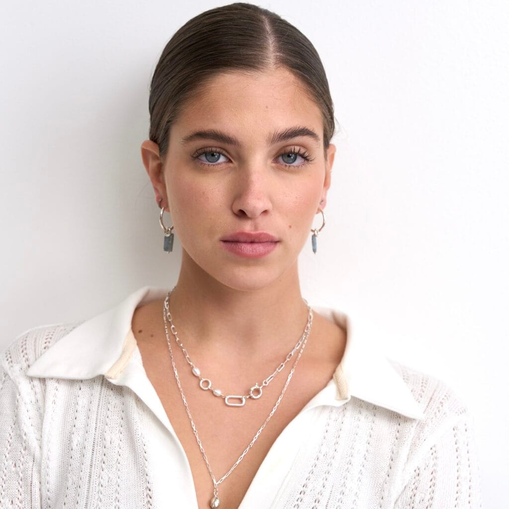 LUCY SILVER NECKLACE