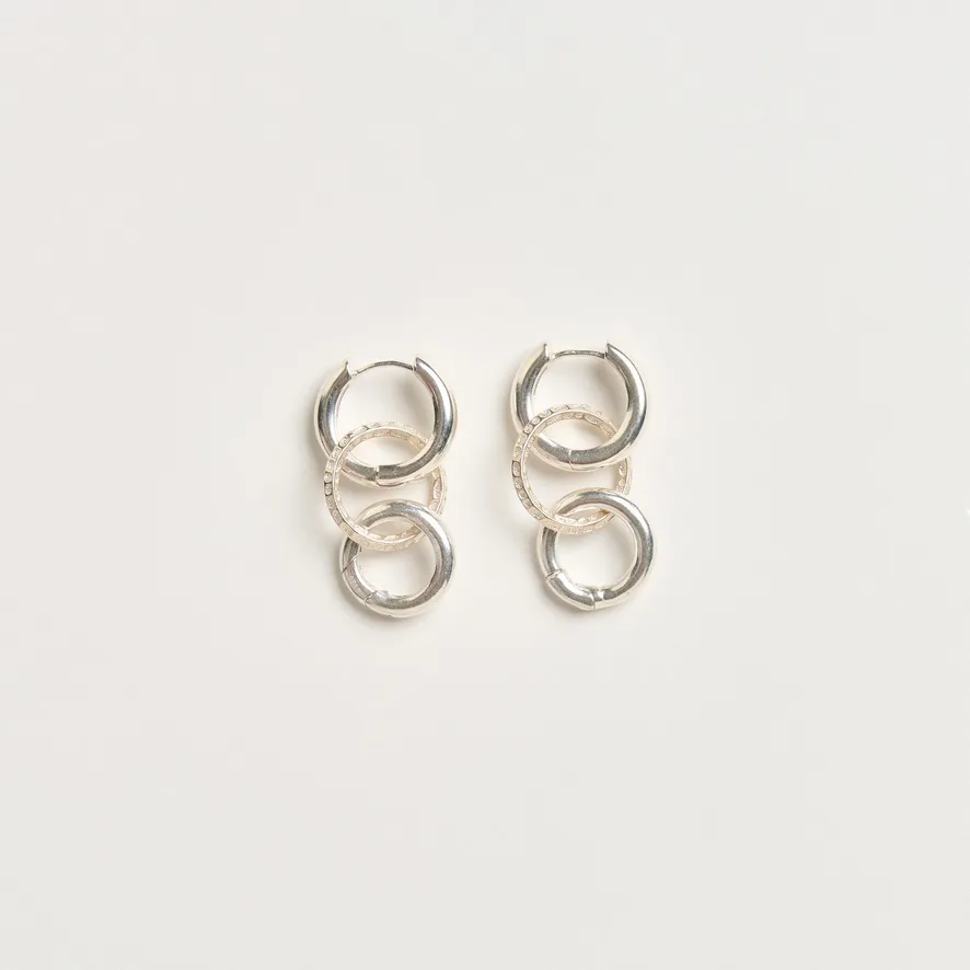 ZARA SILVER EARRINGS