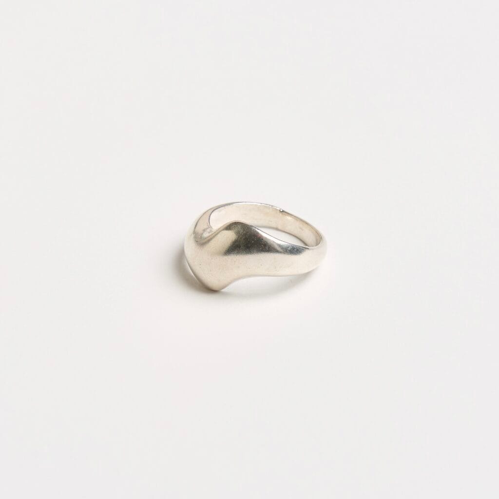 WAVE SILVER RING