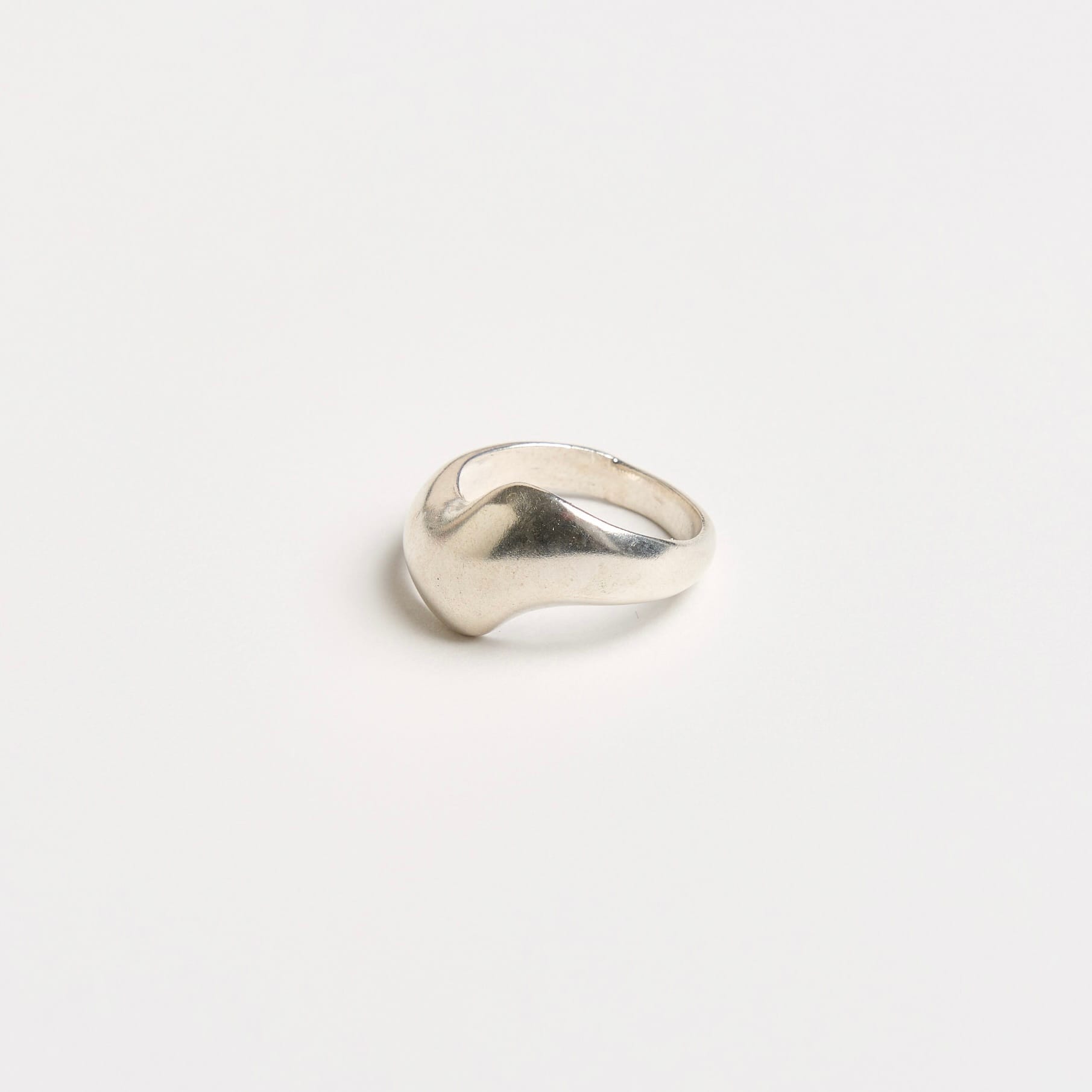 WAVE SILVER RING