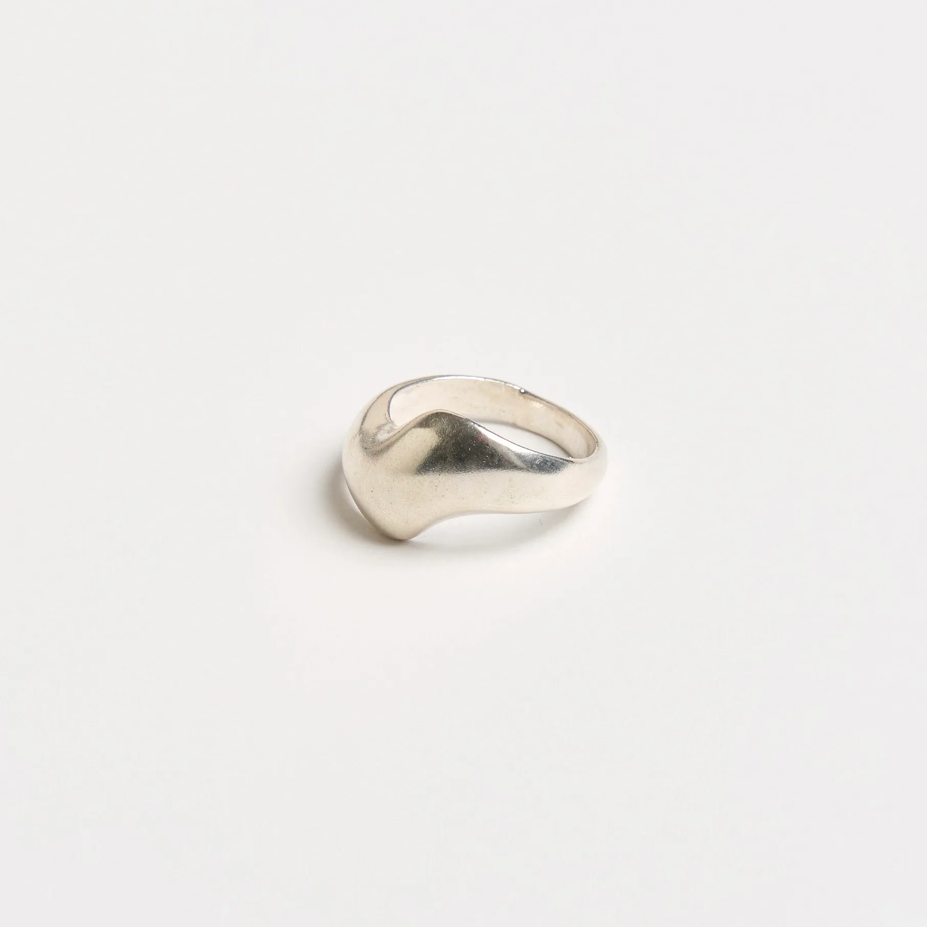 WAVE SILVER RING