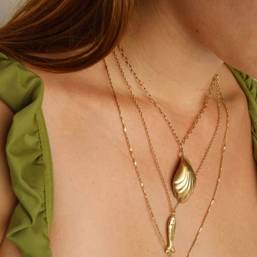 SIRENA GOLD NECKLACE