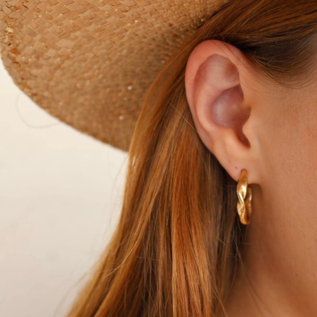 ONDA GOLD EARRINGS