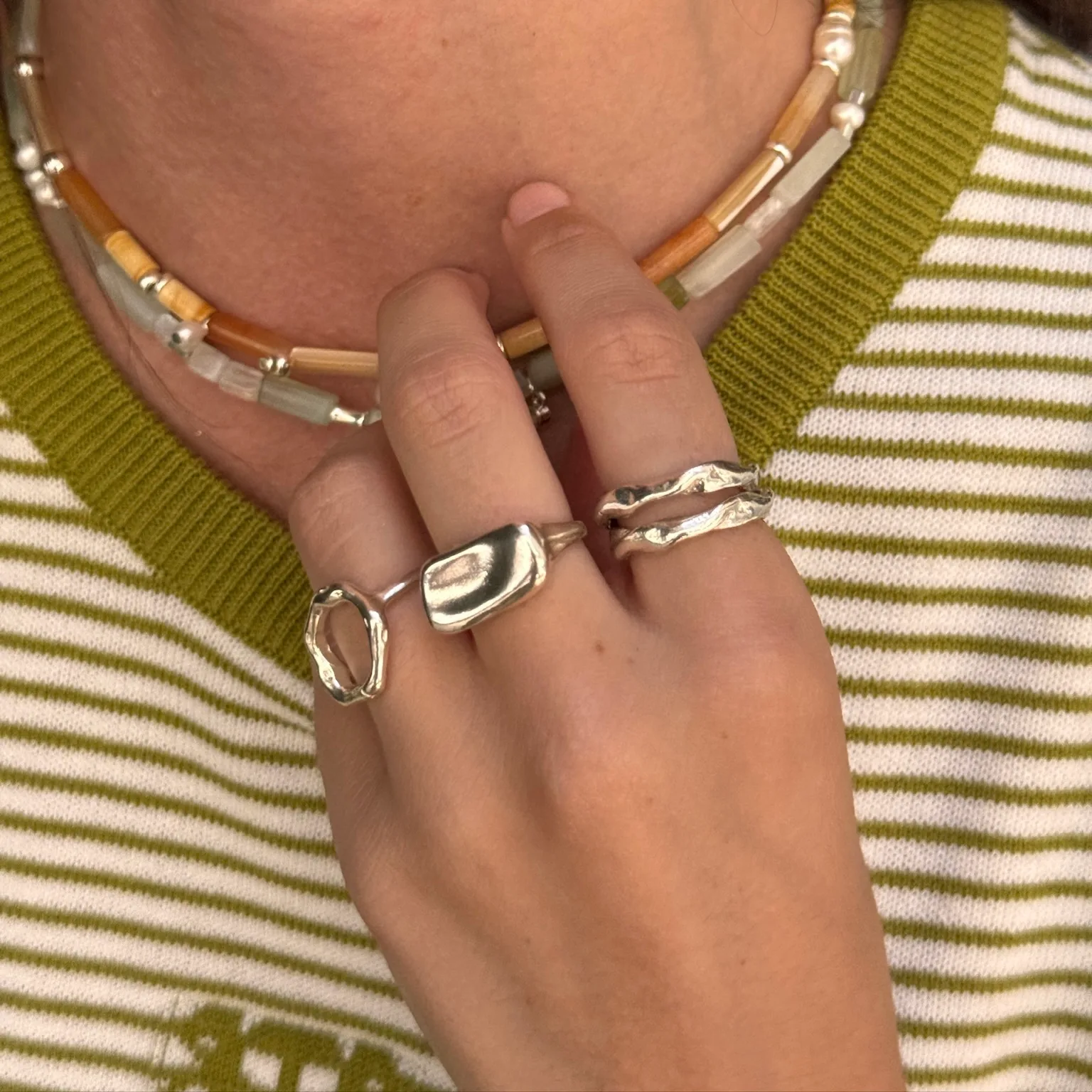 CAPRI SILVER RING