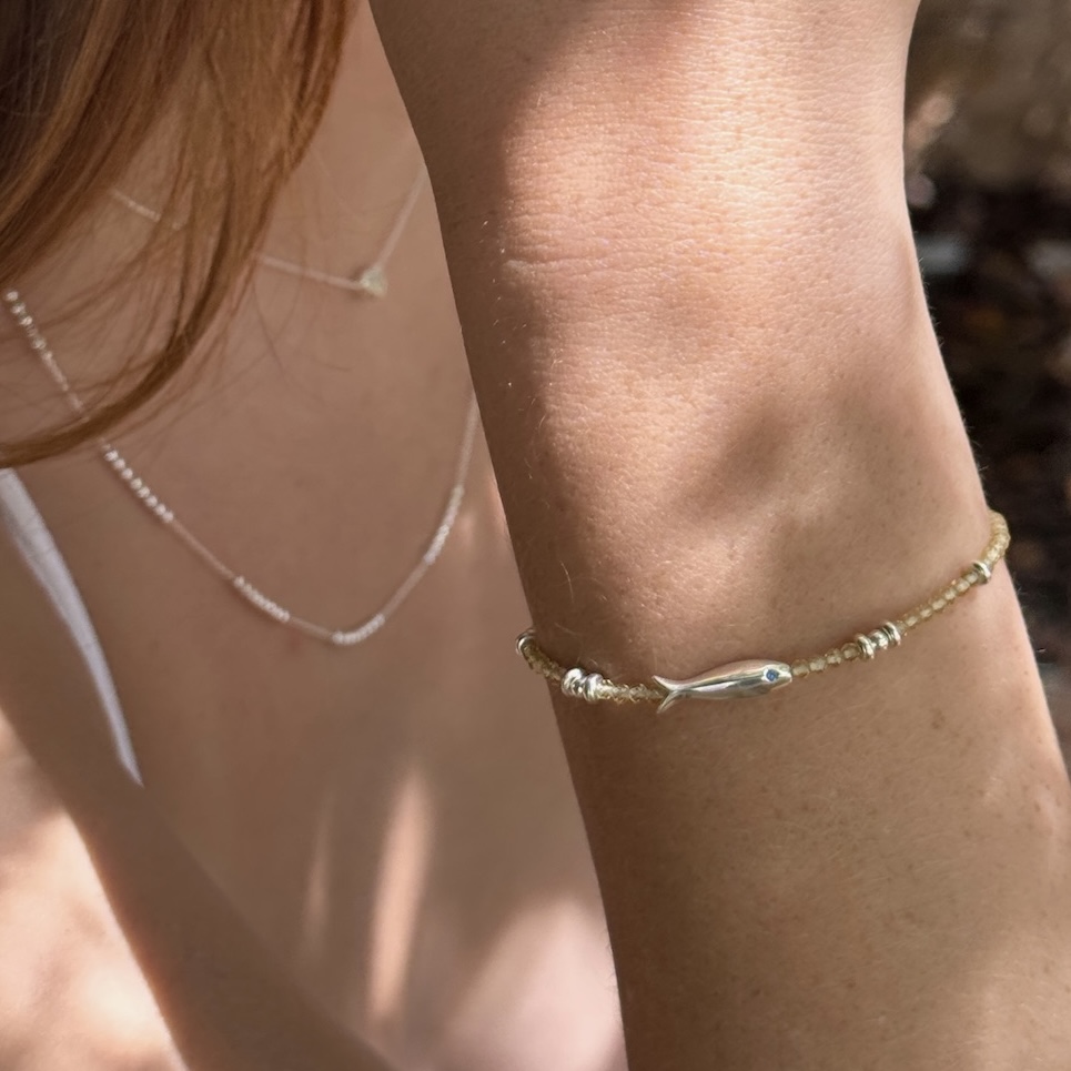 SILVER FISH BRACELET