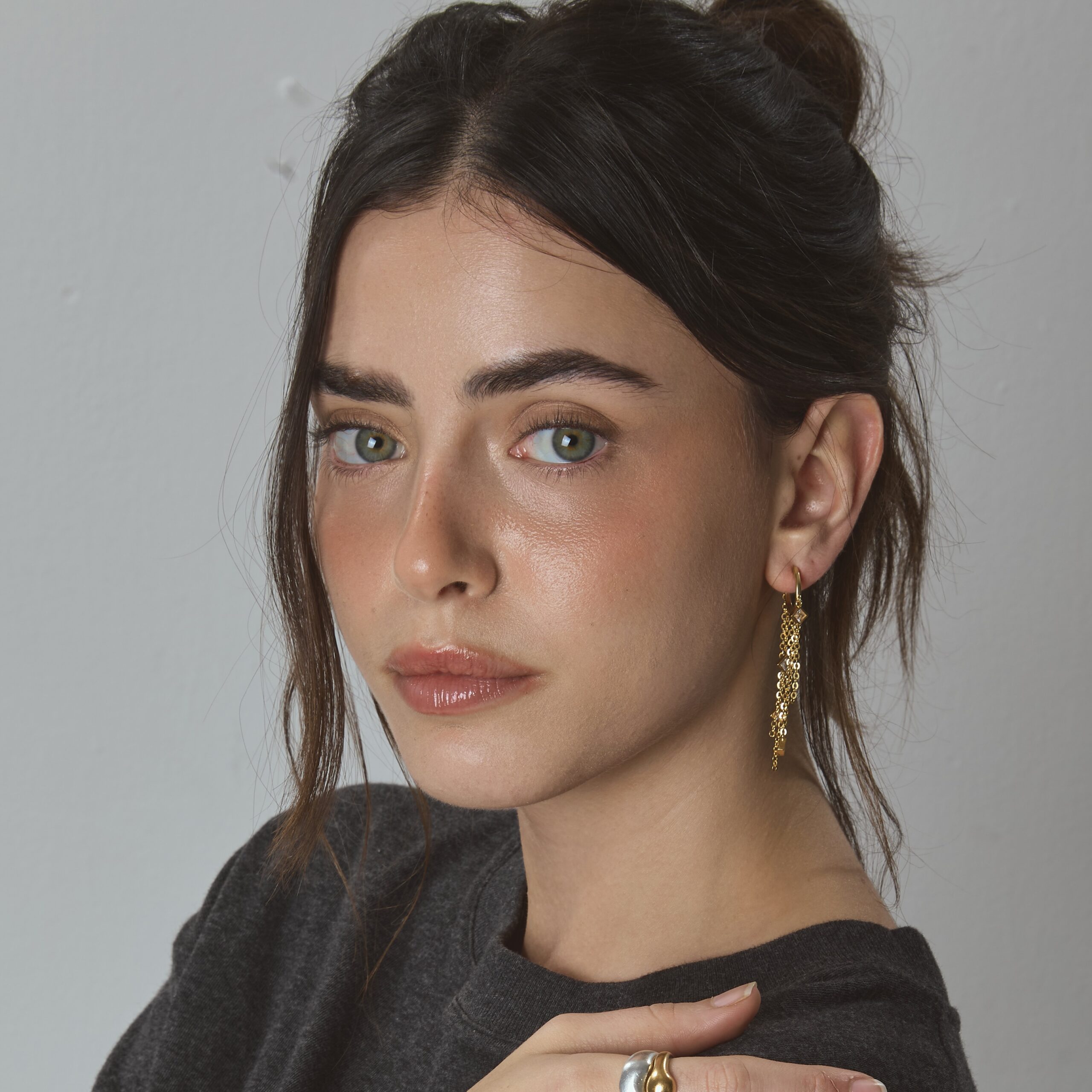 DELPHI GOLD EARRINGS