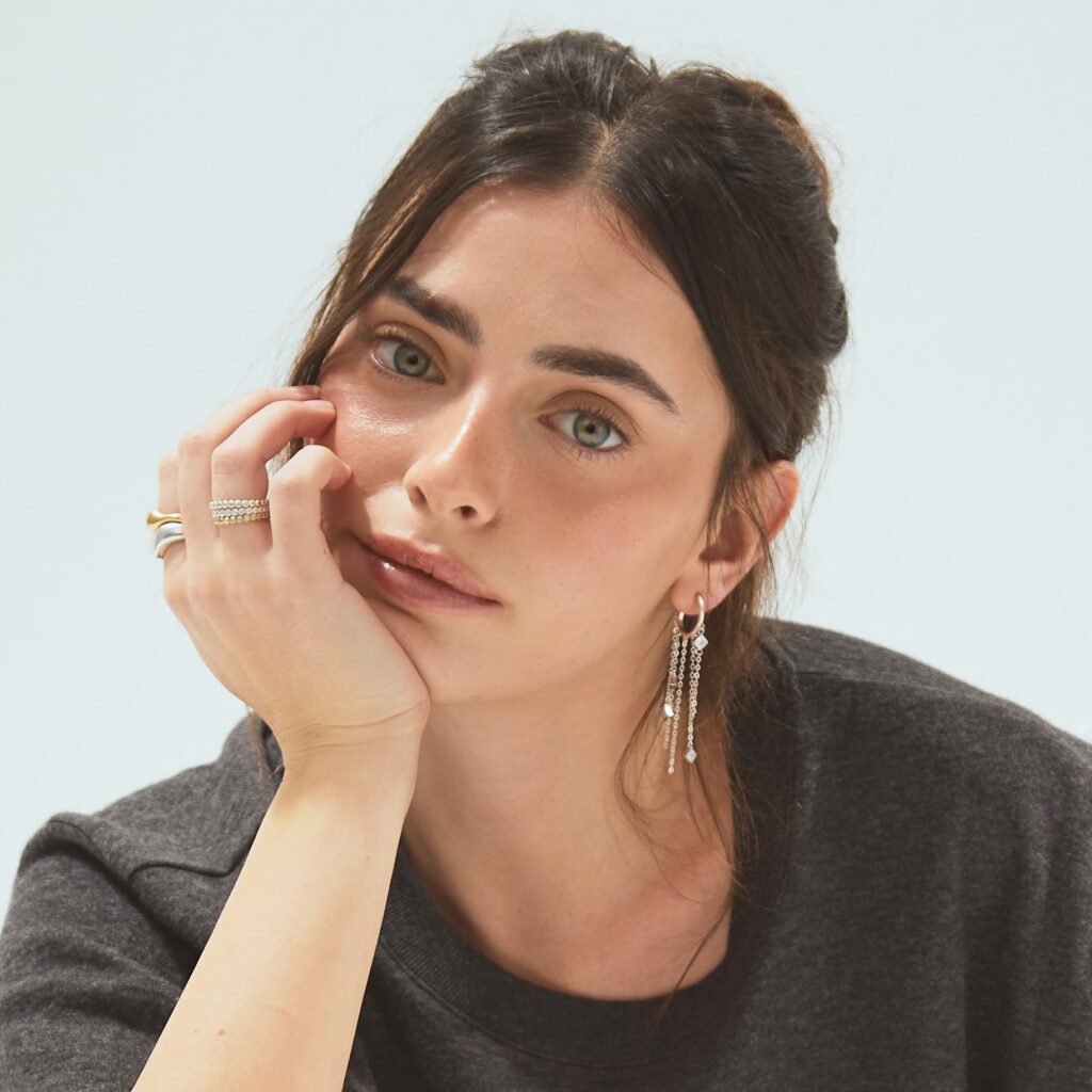 DELPHI SILVER EARRINGS