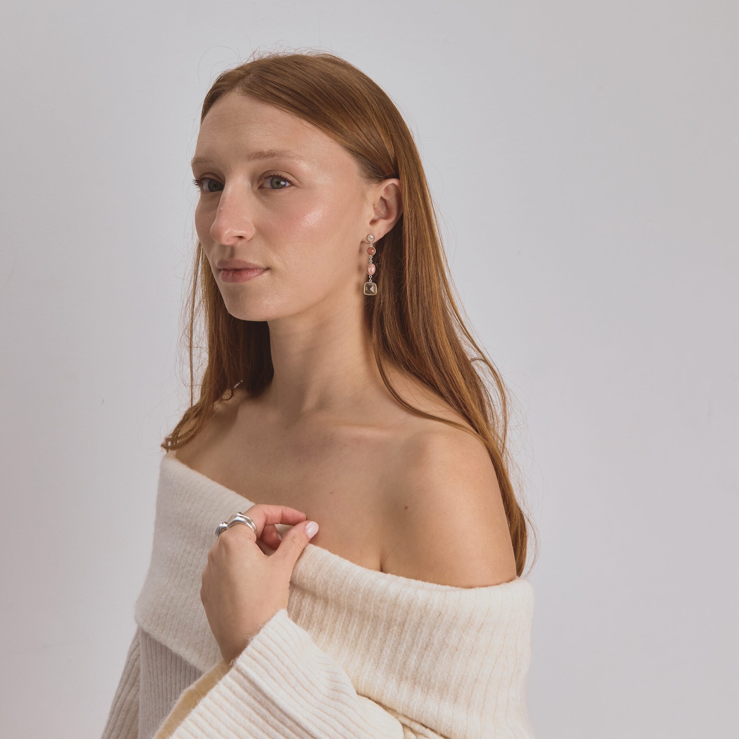 MIKA SILVER EARRINGS