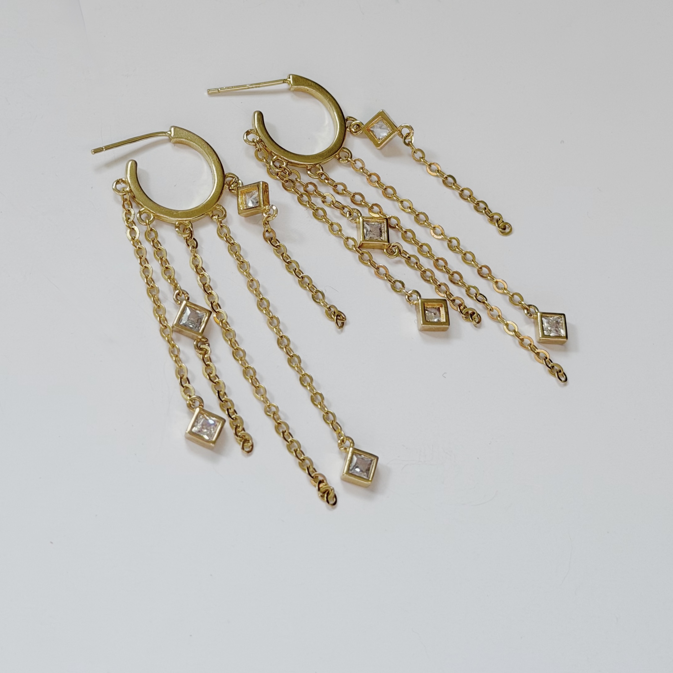 DELPHI GOLD EARRINGS